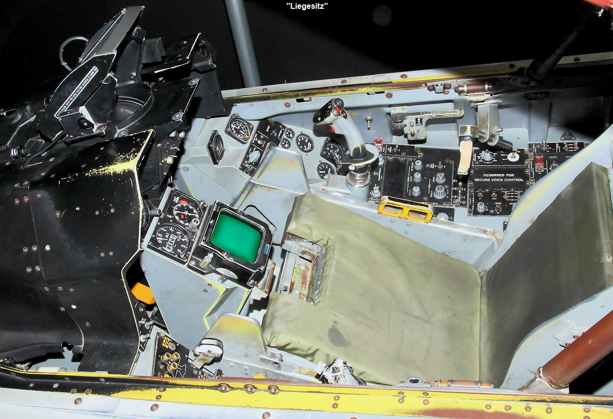 Lockheed F-16 Fighting Falcon - Cockpit