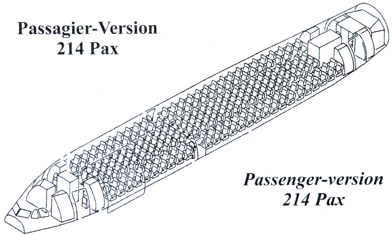 Airbus-A310-PAX - Passagier-Version