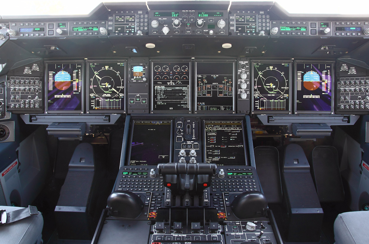 Airbus A400M Atlas - Cockpitansicht