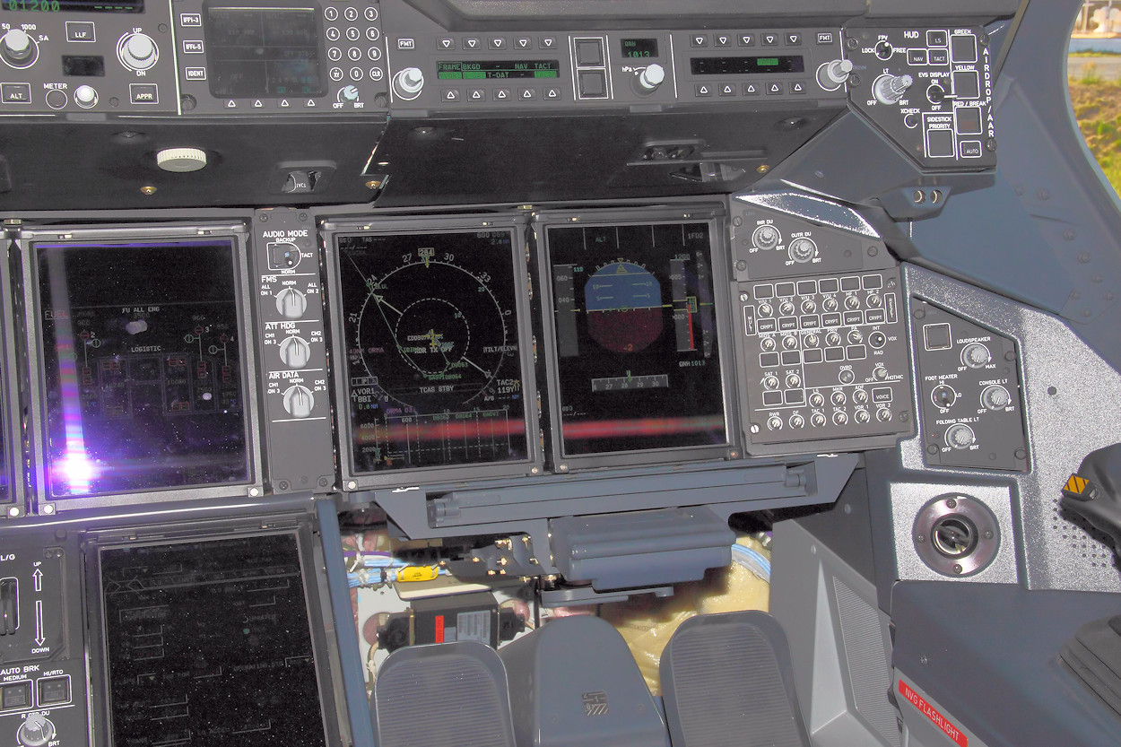 Airbus A400M - Cockpit rechts