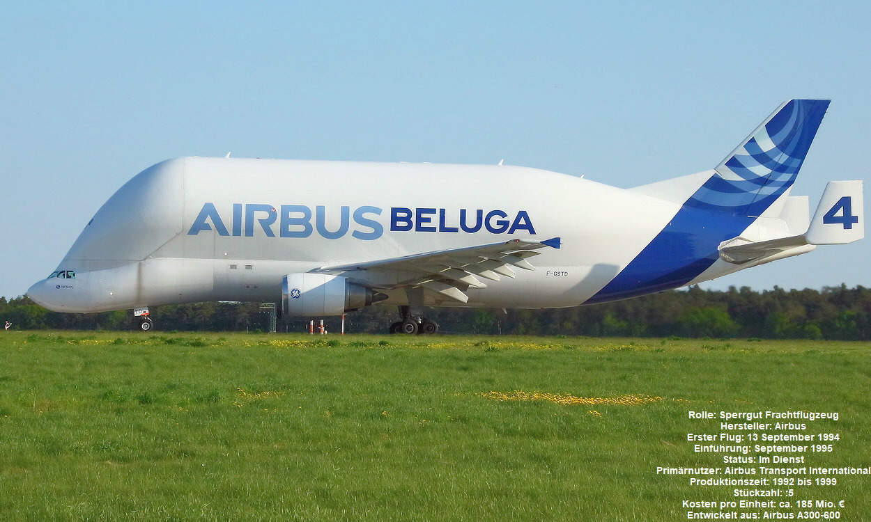 Airbus Beluga - Startbahn