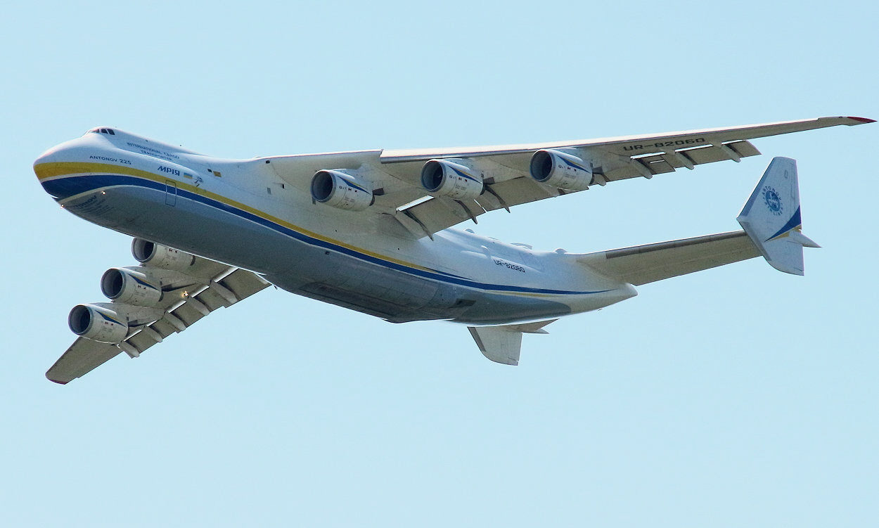 Antonow An-225 - Flugansicht