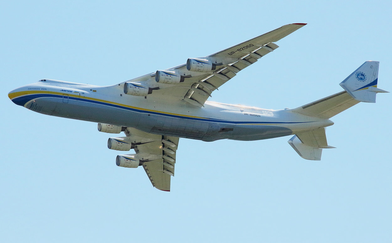 Antonow An-225 - Flugimpression