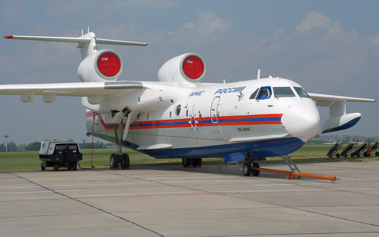 Beriev BE-200 -Löschflugzeug von Russland