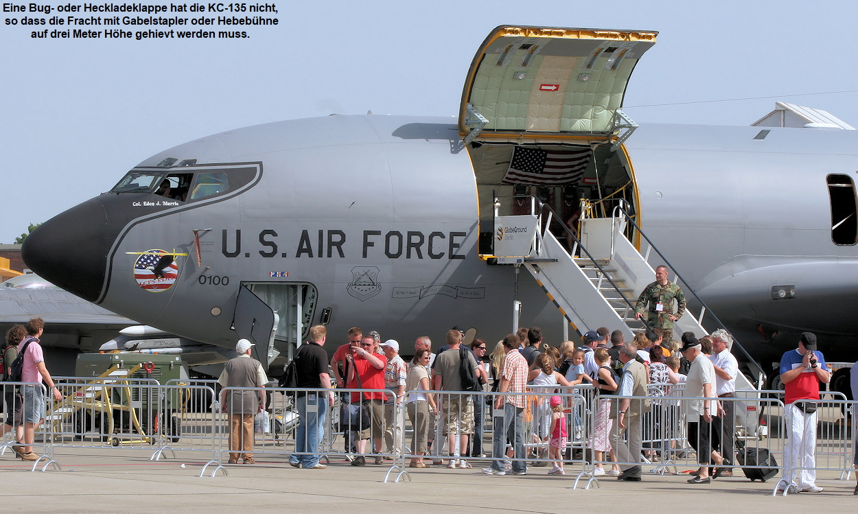 Boeing KC-135 - Ladeklappe