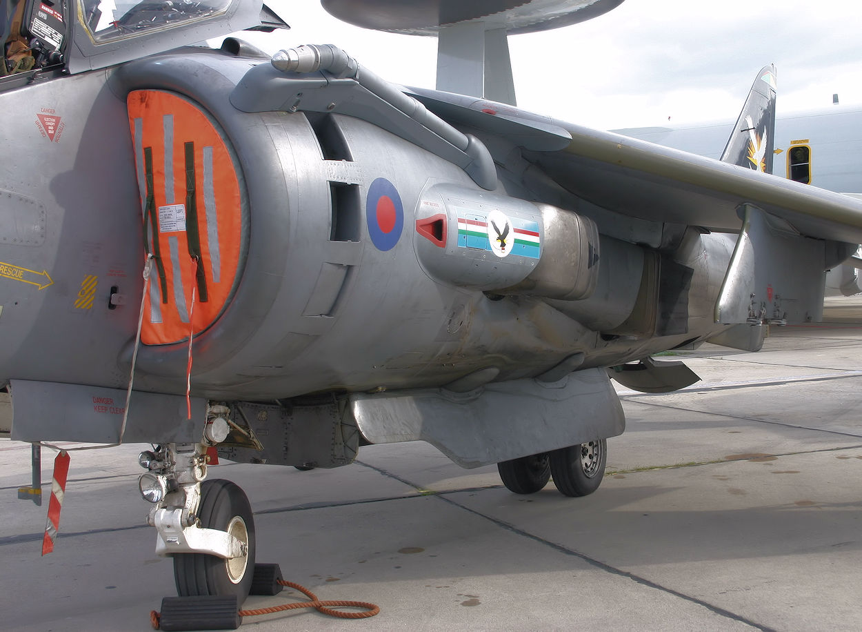 British Aerospace Harrier - Triebwerk