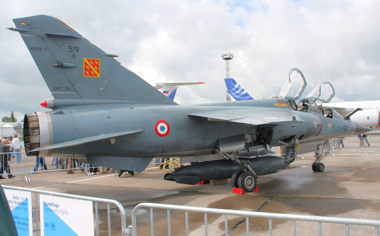 Dassault Mirage F-1 - französisches Jagdflugzeug