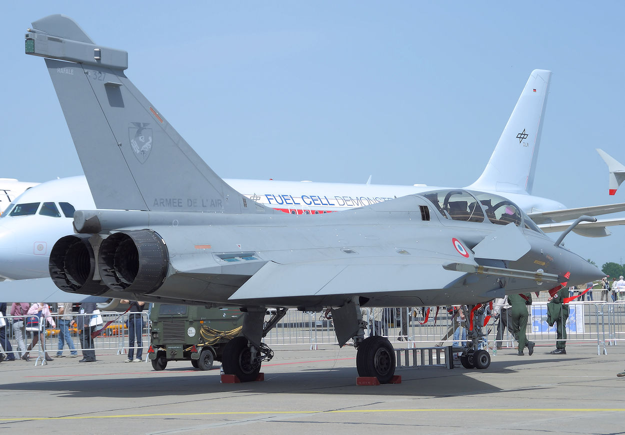 Dassault Rafale - Heckansicht