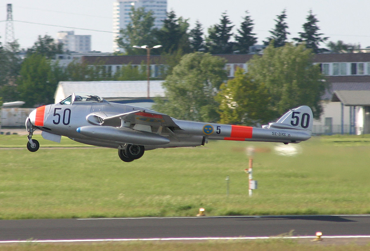 De Havilland DH 100 - Startphase