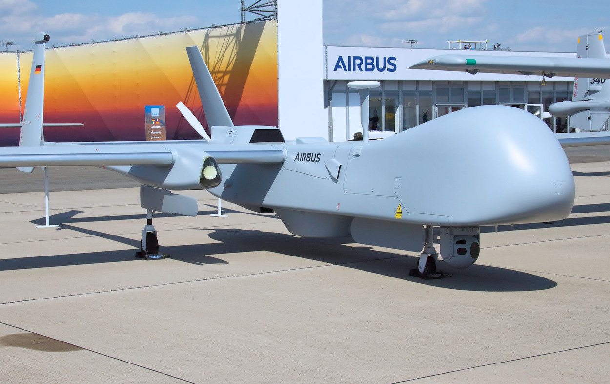 Drohne Heron 1 - lautlose Aufklärung der Bundeswehr aus der Luft