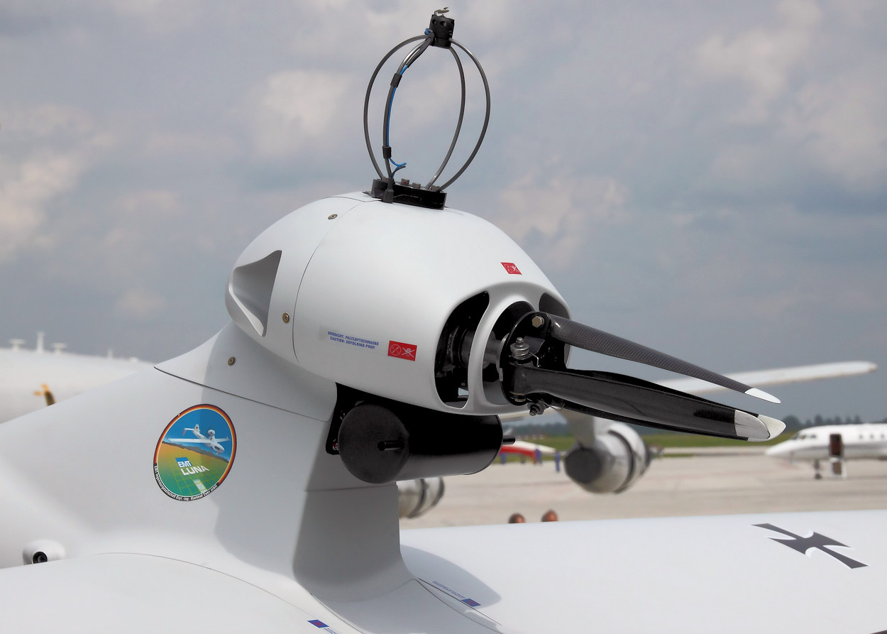 Drohne LUNA - Propellerantrieb