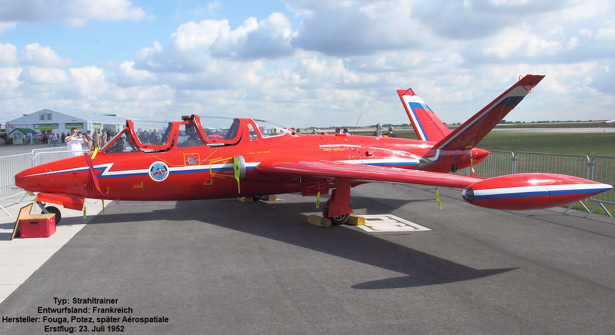 Fouga Magister C.M 170 - Strahltrainer