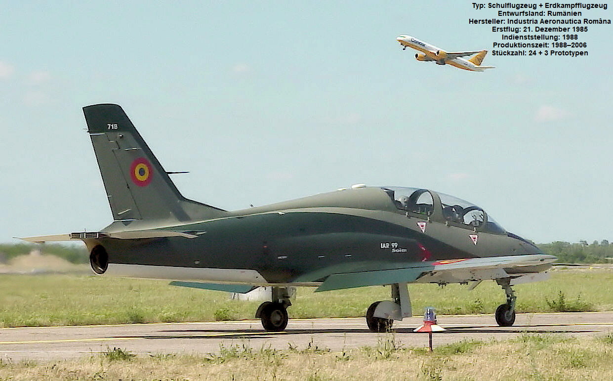 IAR-99-Soim - Strahltrainer und leichtes Angriffsflugzeug aus Rumänien