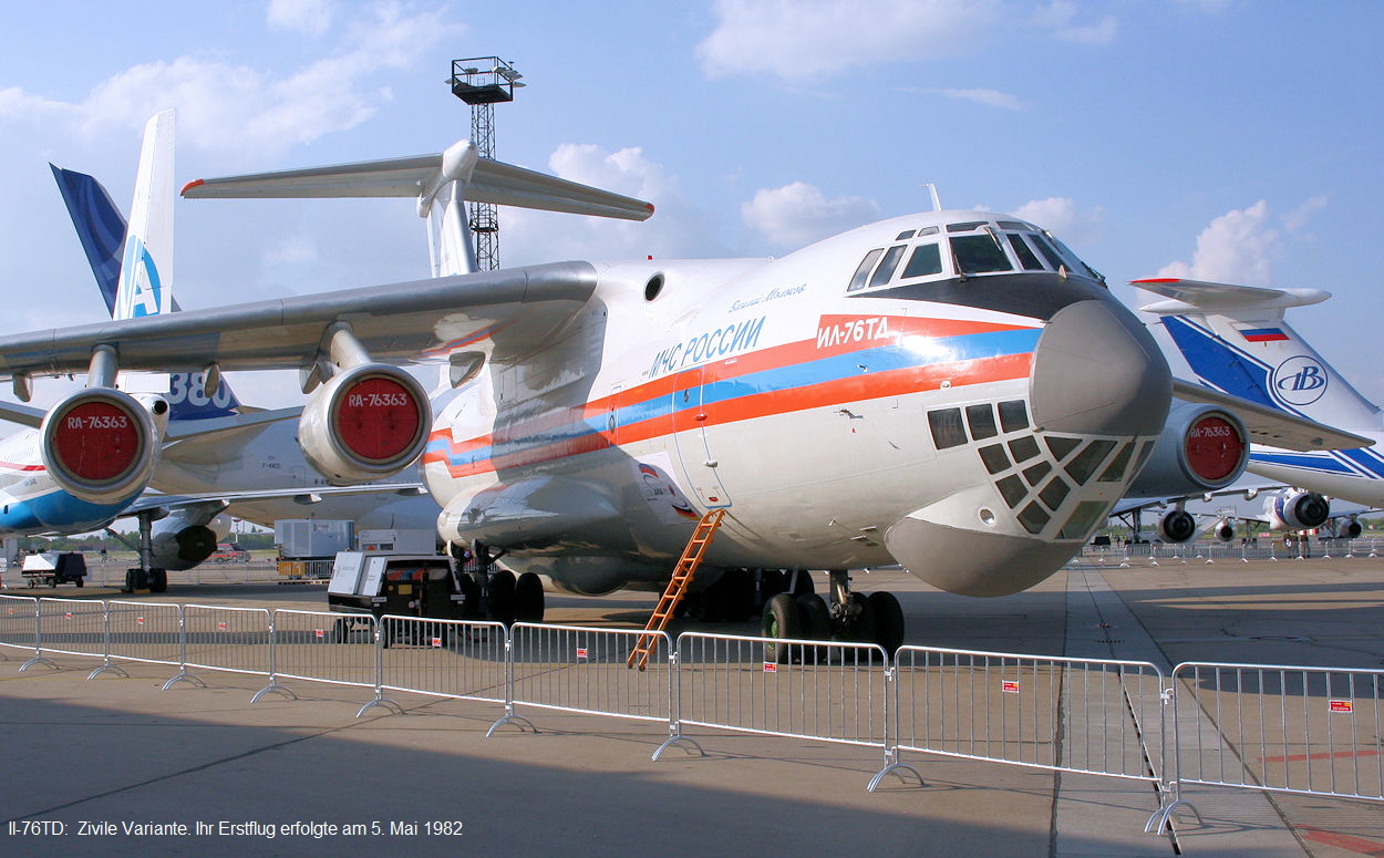 ILYUSHIN IL-76 - Flugplatz