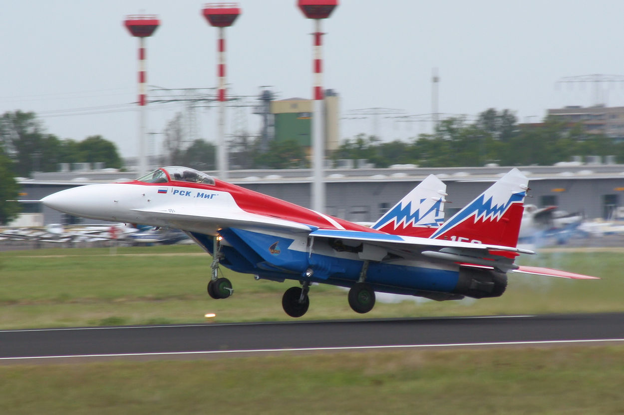 MiG 29 OVT - Startbahn