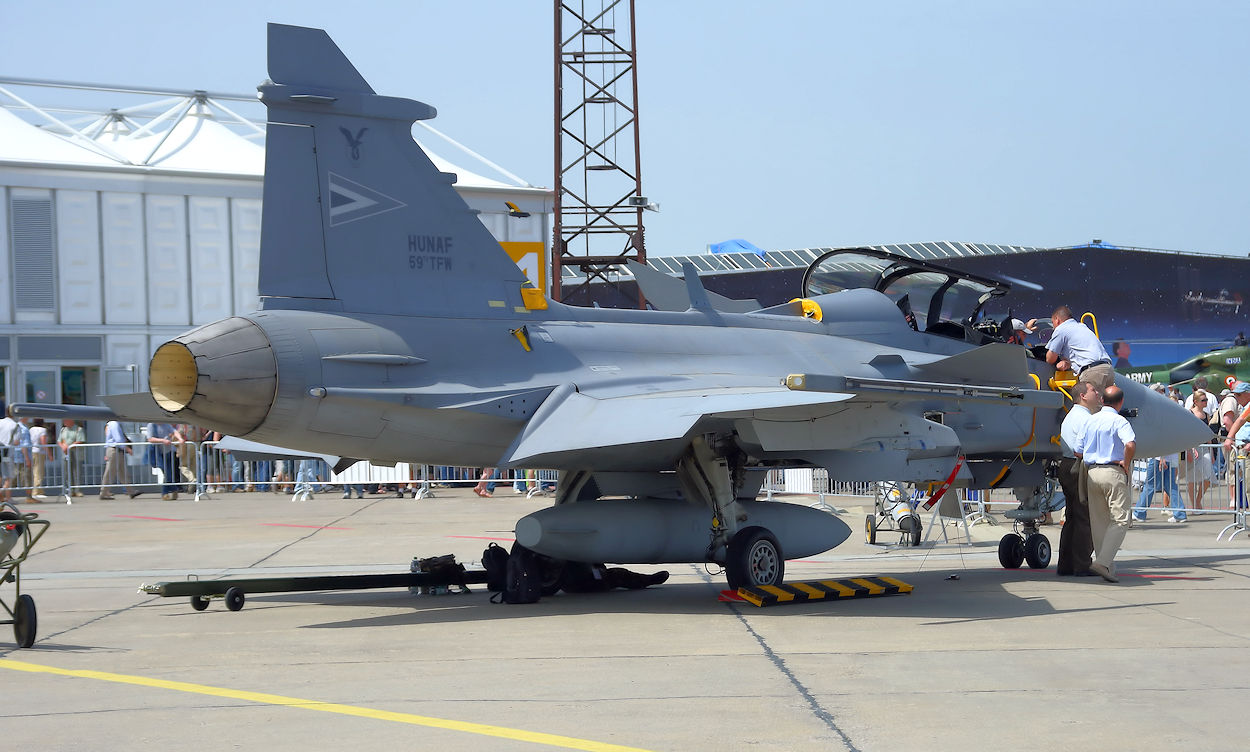 Saab JAS-39 Gripen - Leitwerk