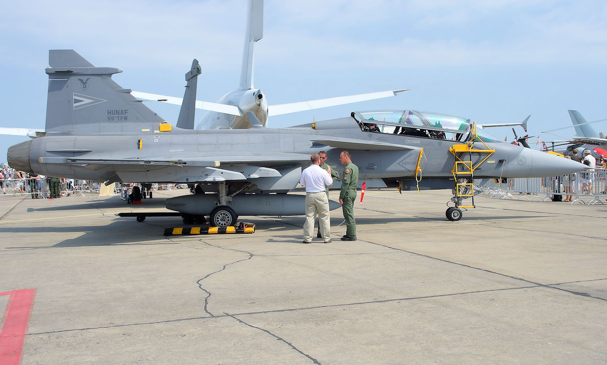 Saab JAS-39 Gripen - Seitenansicht