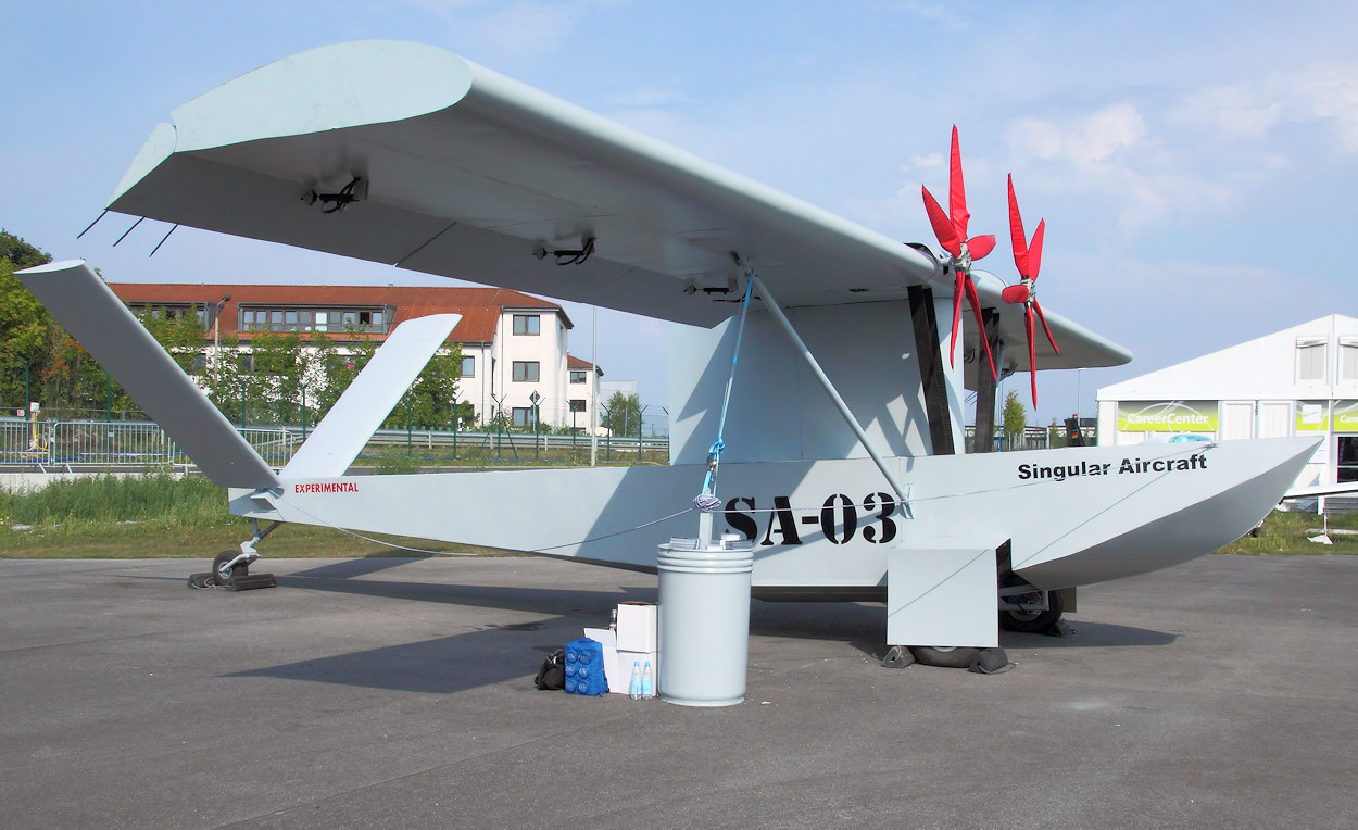 Singular Aircraft SA-03 - Drohne zur Aufklärung und Überwachung der Grenzen