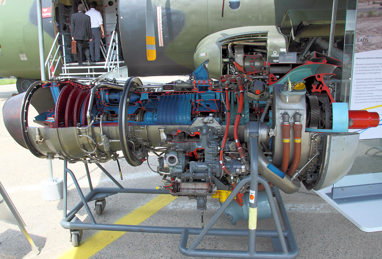 Transall C-160 - Antrieb Rolls-Royce Tyne Mk.22