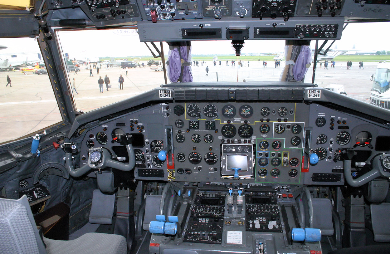 Transall C-160 - Cockpitansicht