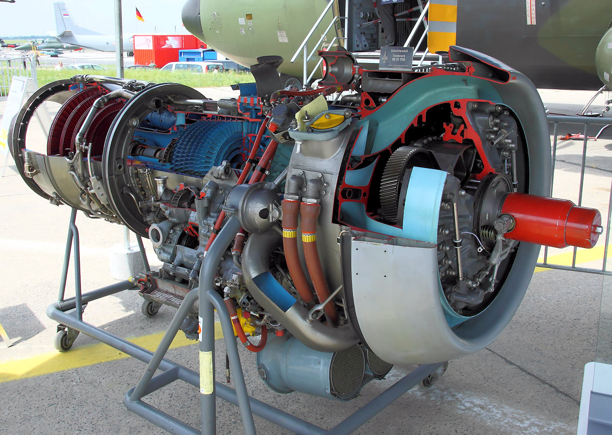 Transall C-160 - Triebwerk Rolls-Royce Tyne Mk.22