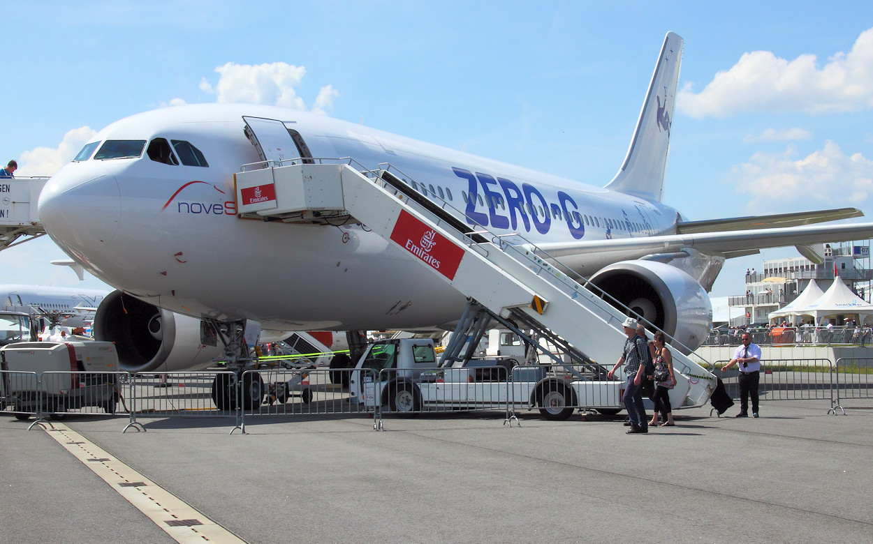 Airbus A310 ZERO-G - Schwerelosigkeitsflüge