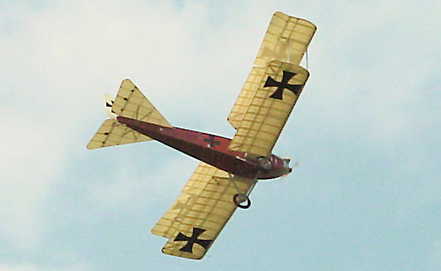 Albatros B2 - Überflug