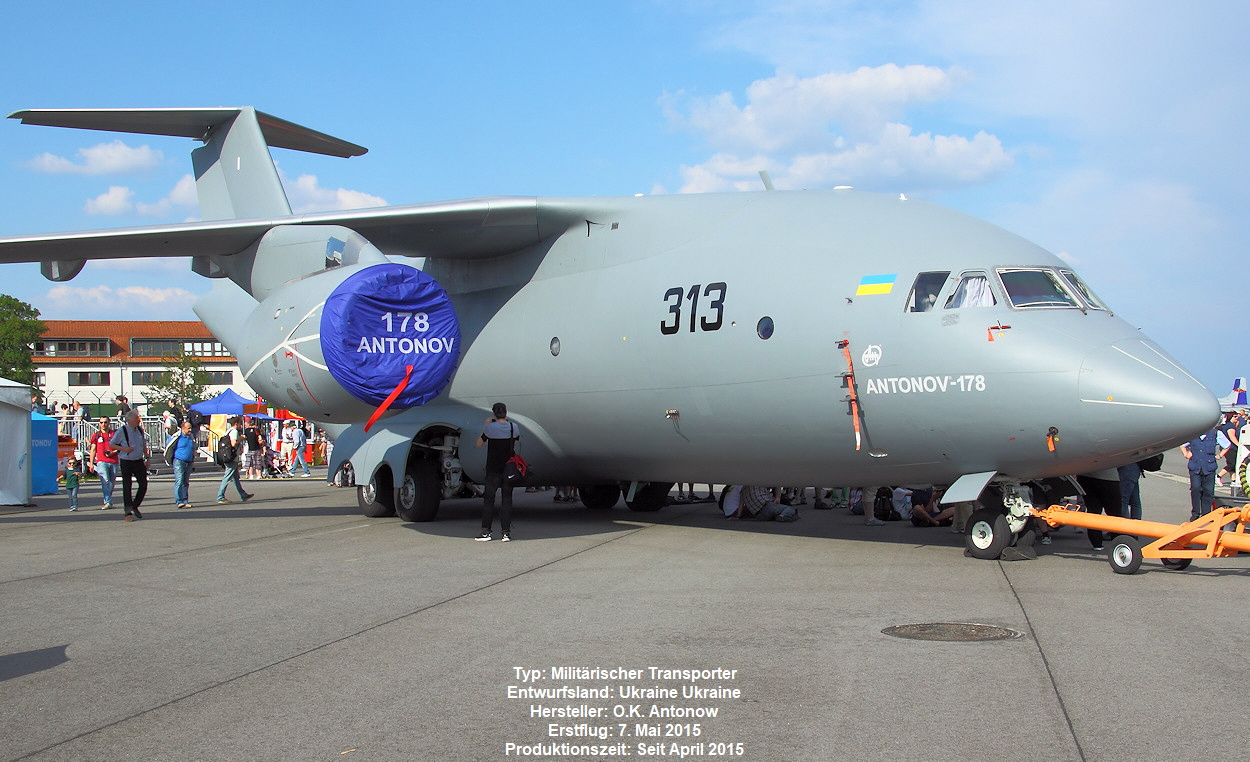 Antonow An-178 - Militärtransportflugzeug