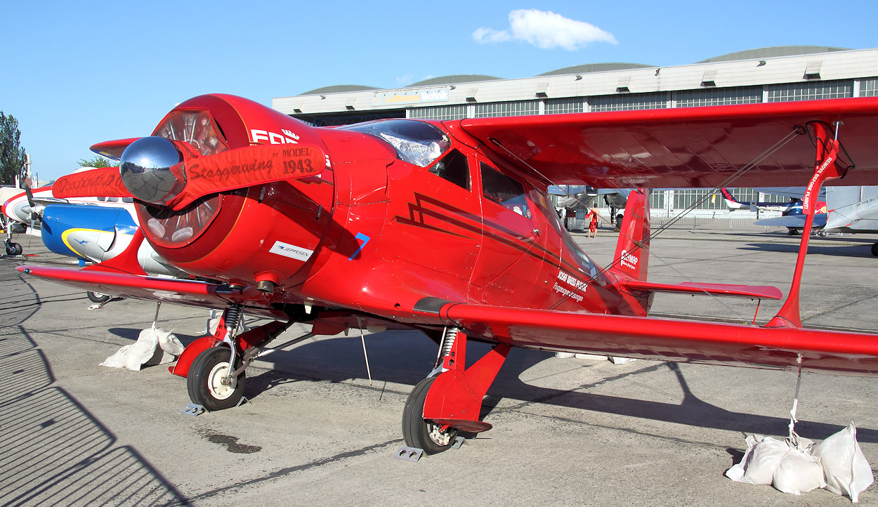 Beechcraft Model 17 Staggerwing - Luftfahrtausstellung