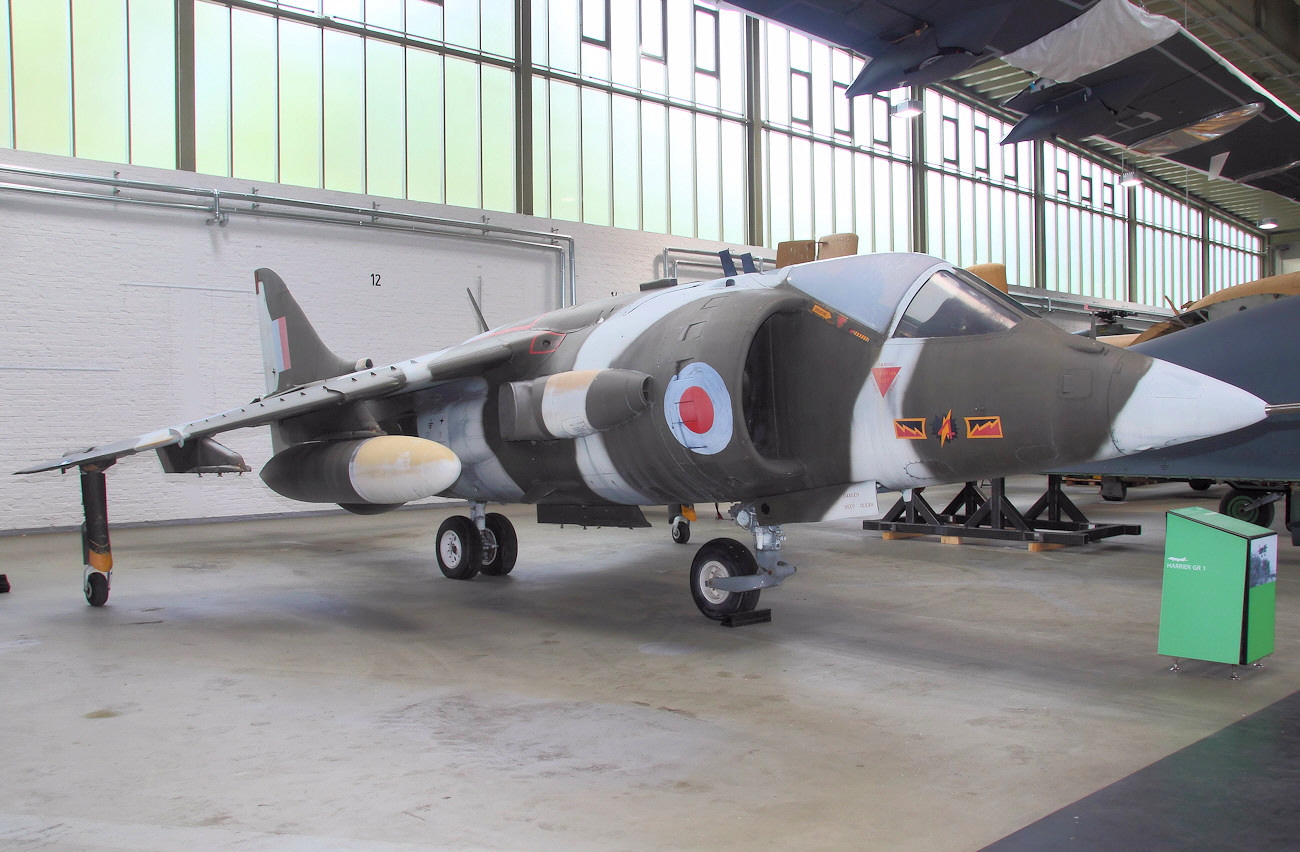 Britischer Senkrechtstarter Harrier