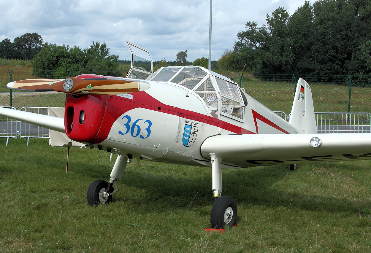 Bücker Bü 181 Bestmann - deutsches Sportflugzeug