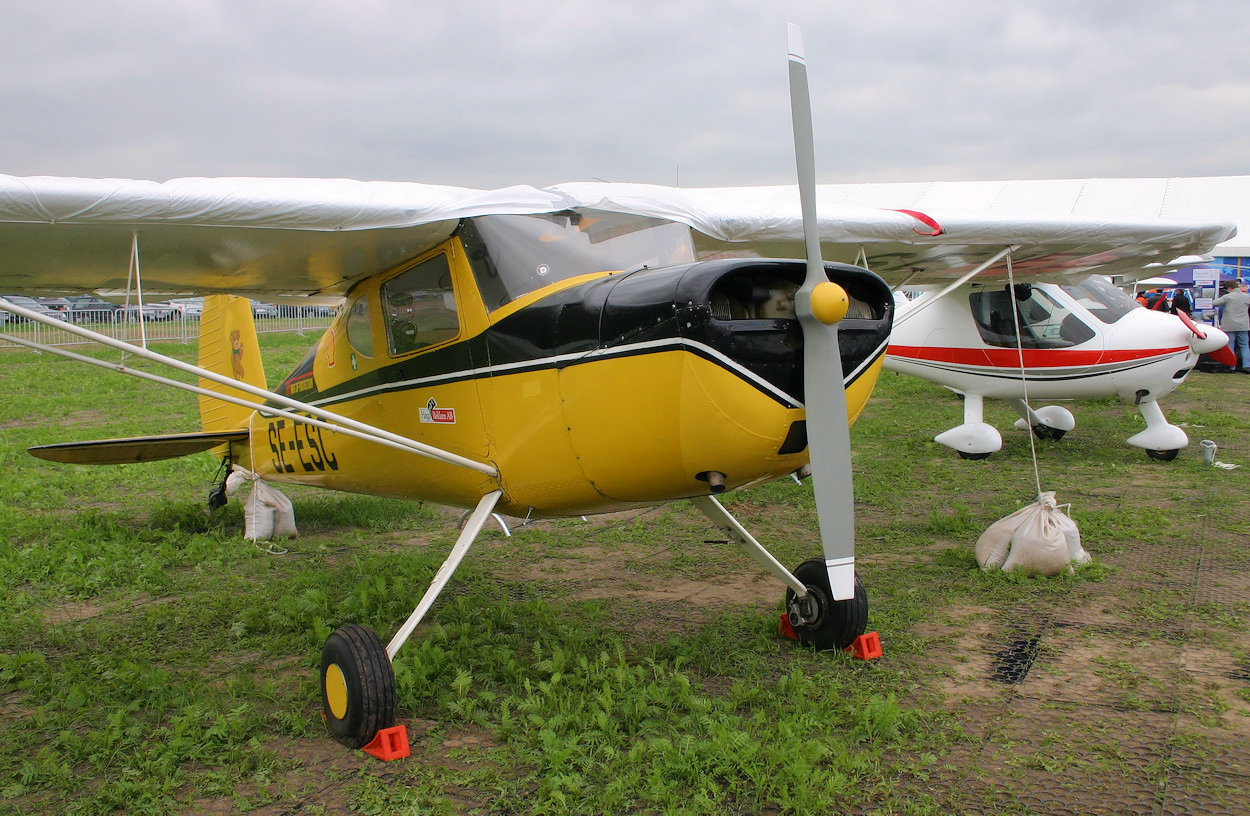 Cessna 140 - abgestrebter Schulterdecker