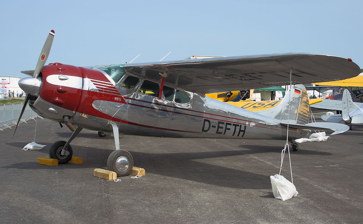Cessna C-195 - Kennung D-EFTH