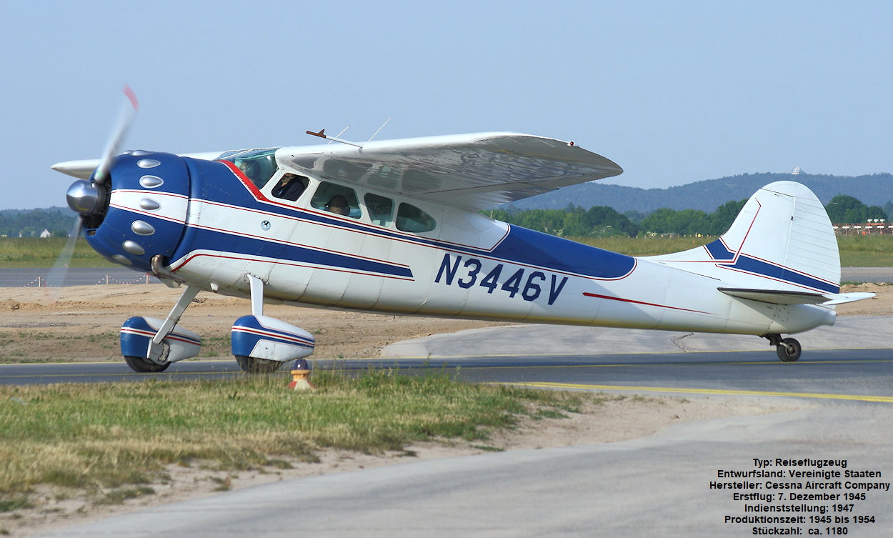 Cessna C-195 - Reiseflugzeug