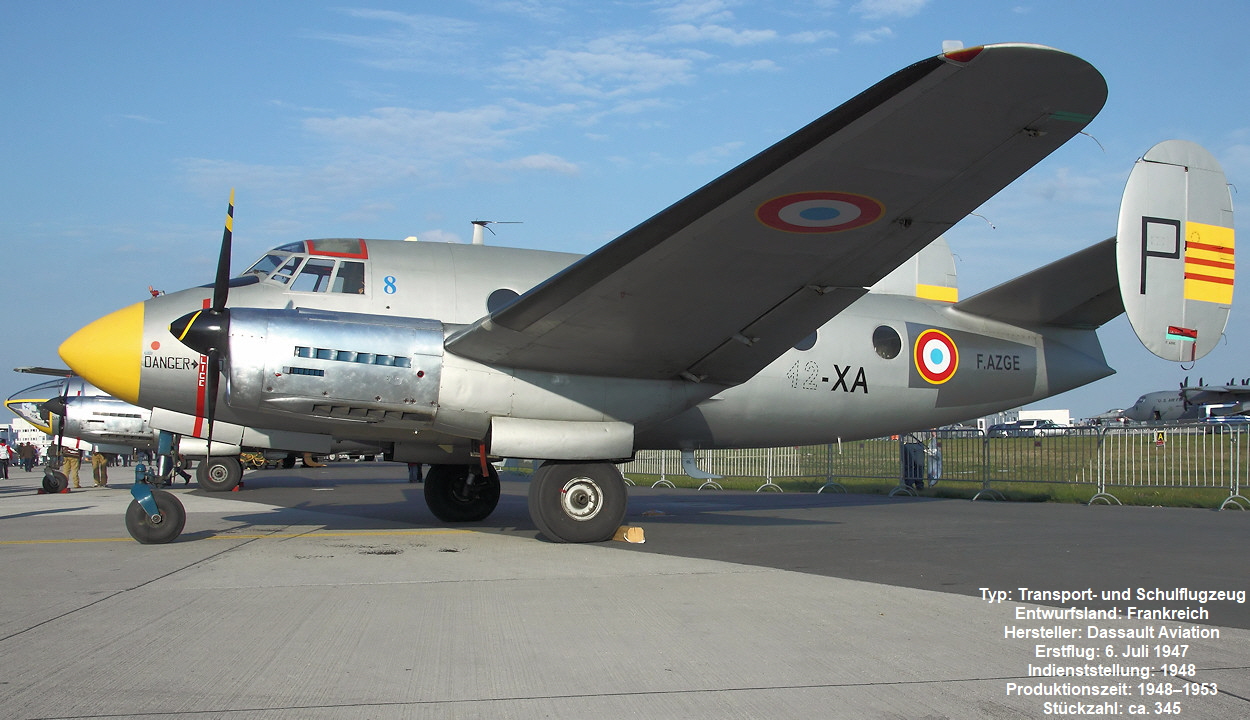 Dassault MD-312 Flamant Transportflugzeug