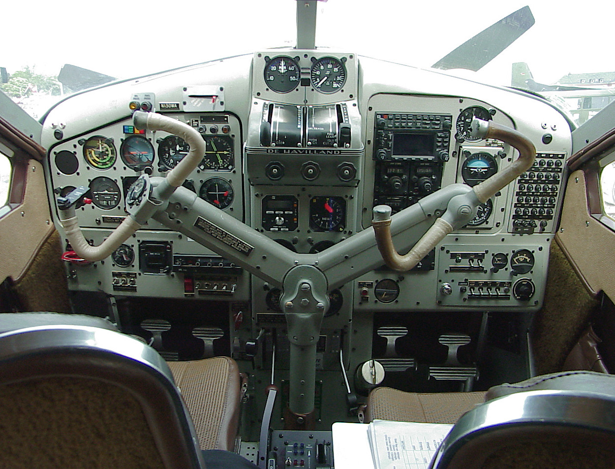 De Havilland Beaver DHC-2 - Cockpit