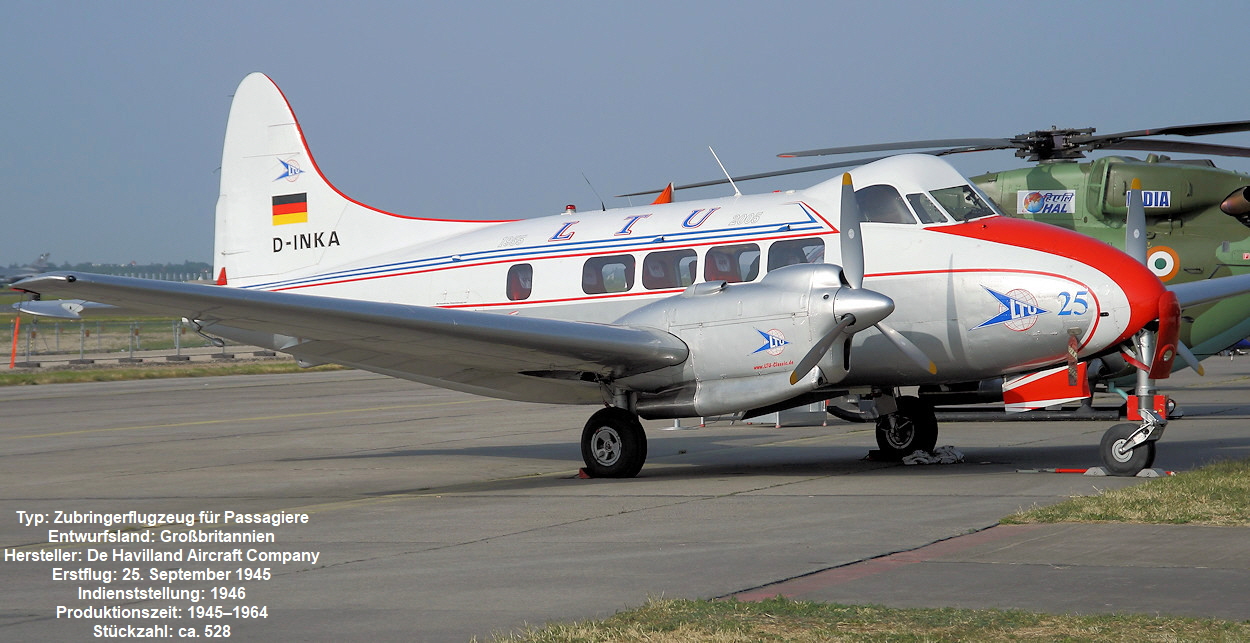 De Havilland D.H. 104 Dove - ILA 2010