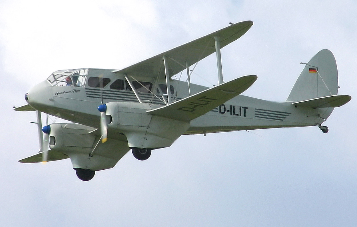De Havilland DH 89 - Flug