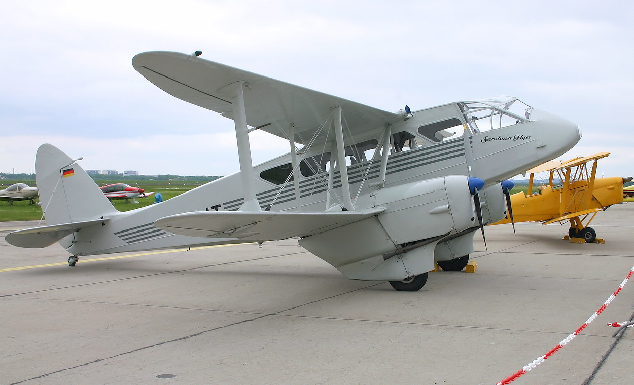 De Havilland DH 89 - Luftfahrtausstellung