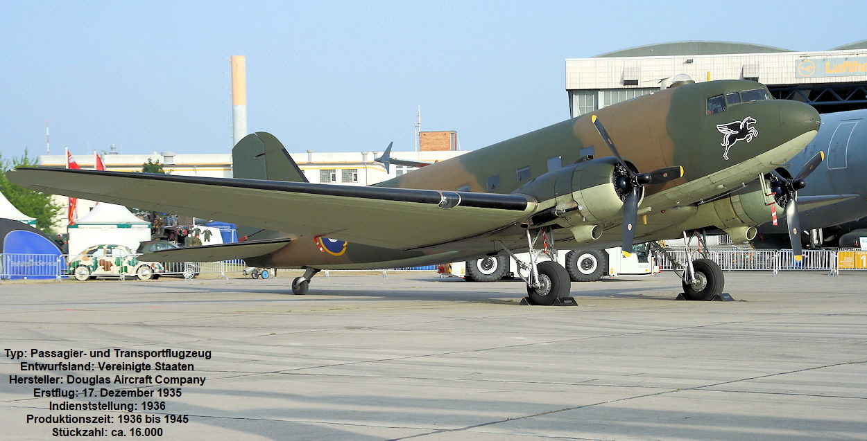 Douglas C-47 Dakota - Luftfahrtaustellung