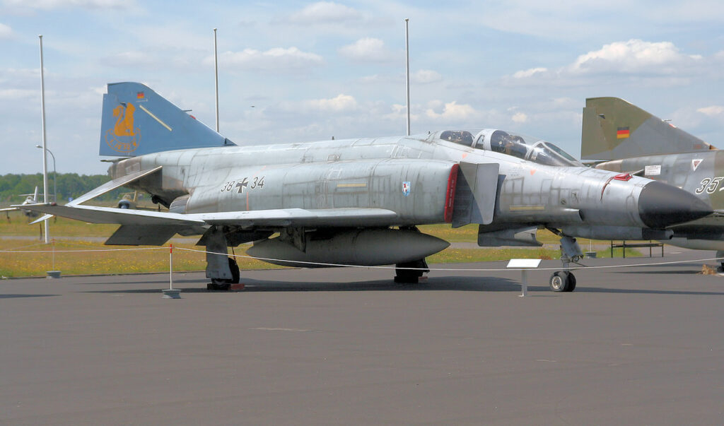 McDonnell Douglas F4F Phantom II Kampfflugzeug der Luftwaffe