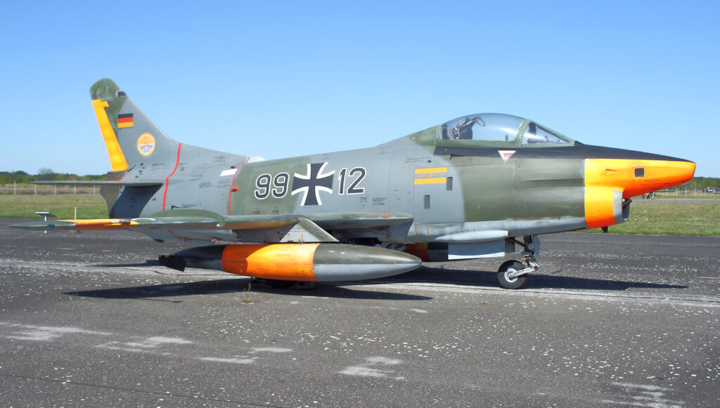 Fiat G.91 R3 Gina - Kampfflugzeug der Bundesluftwaffe von 1961