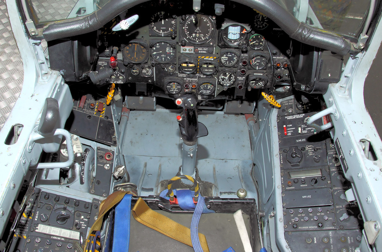 Fiat G-91 T3 Gina - hinteres Cockpit