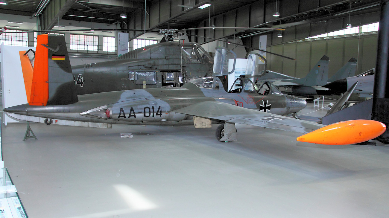 Fouga Magister C.M 170 R - Luftwaffenmuseum