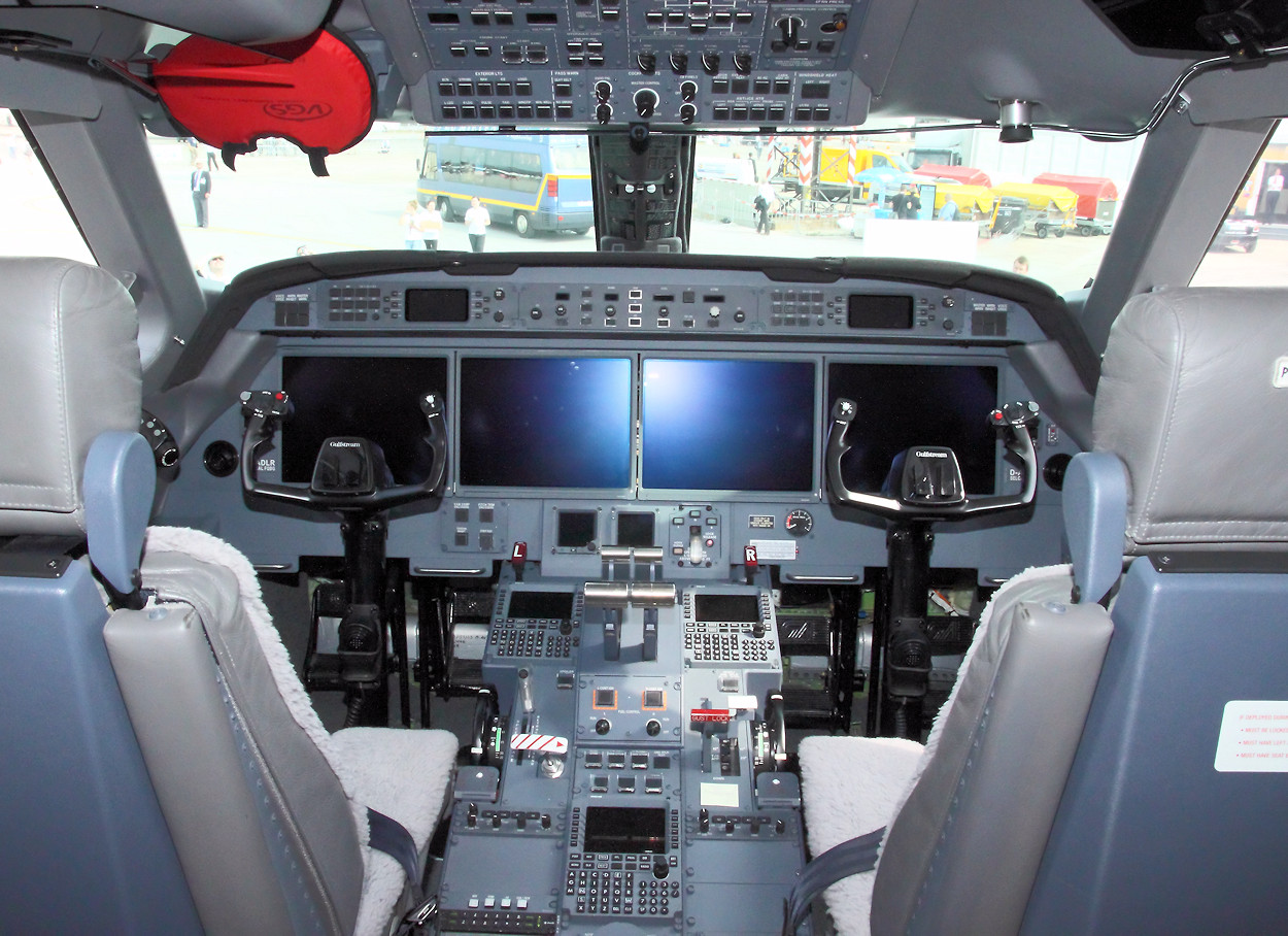 Gulfstream G550 - Cockpit der HELO