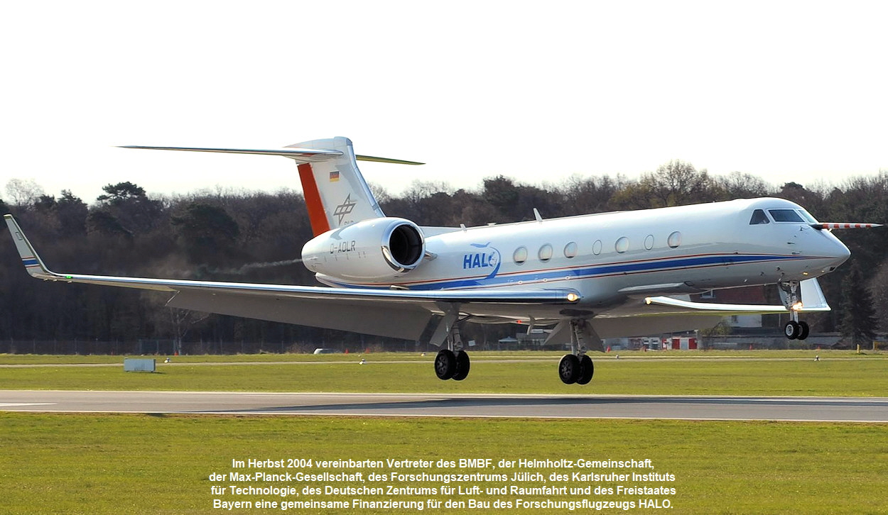 Gulfstream G550 HELO - Forschungsflugzeug der DLR