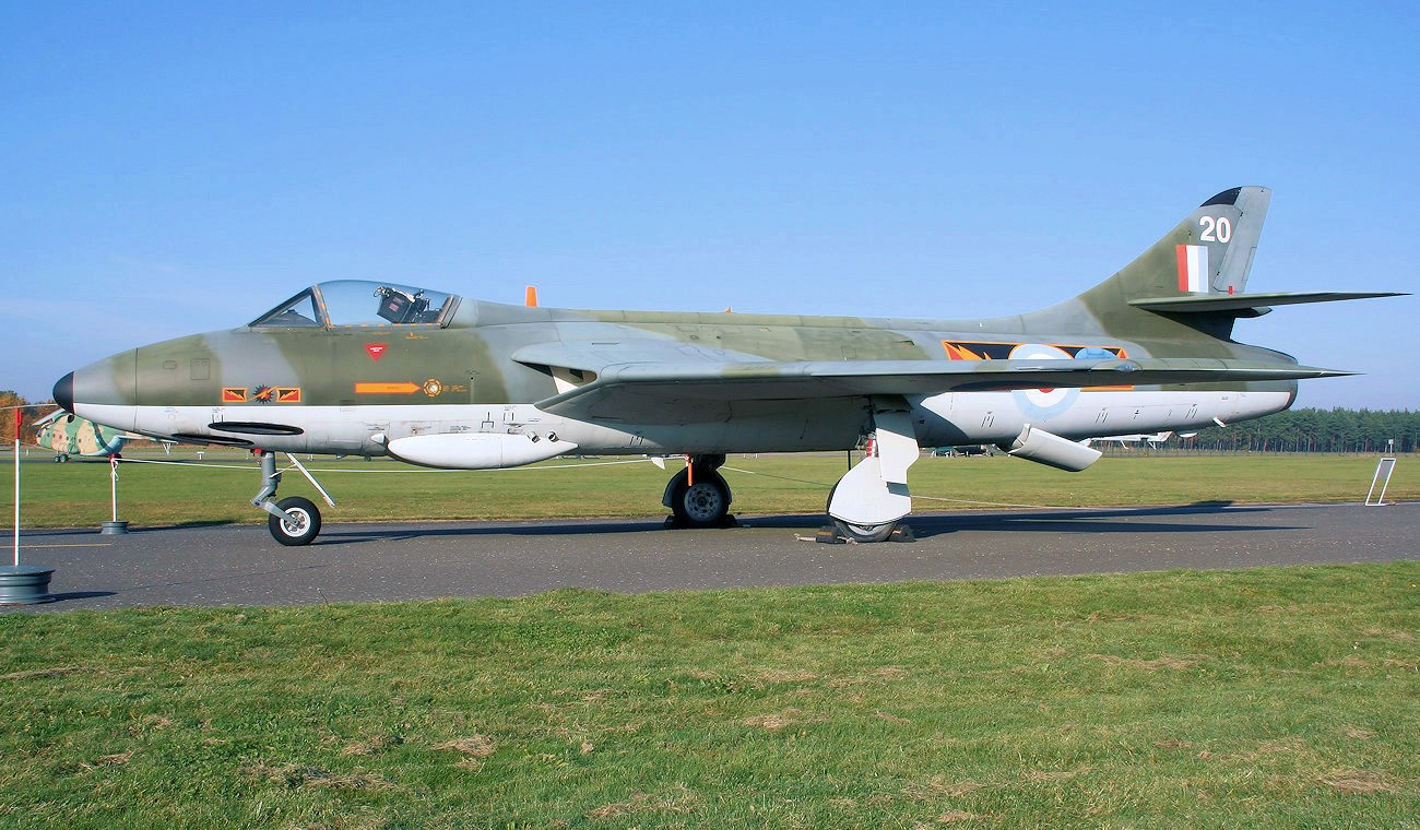 Hawker Hunter - Militärhistorisches Museum Gatow