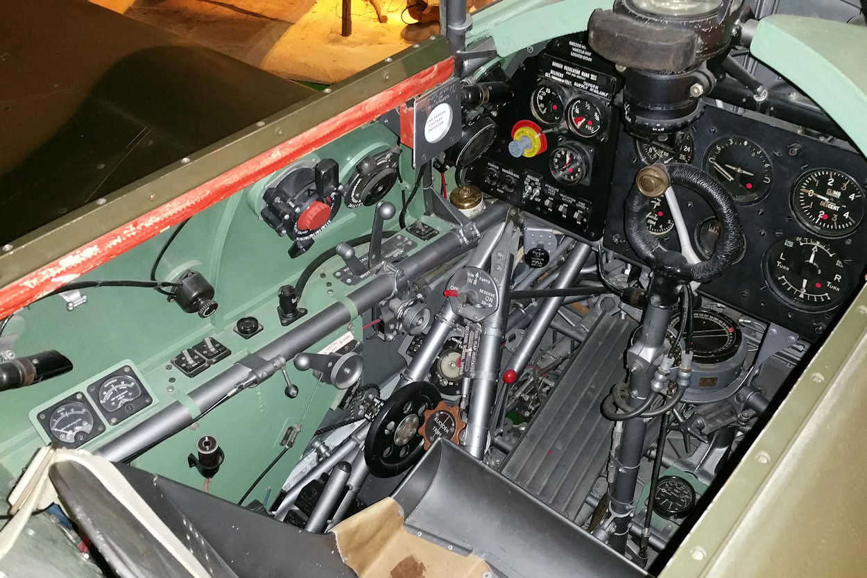 Hawker Hurricane - Cockpit