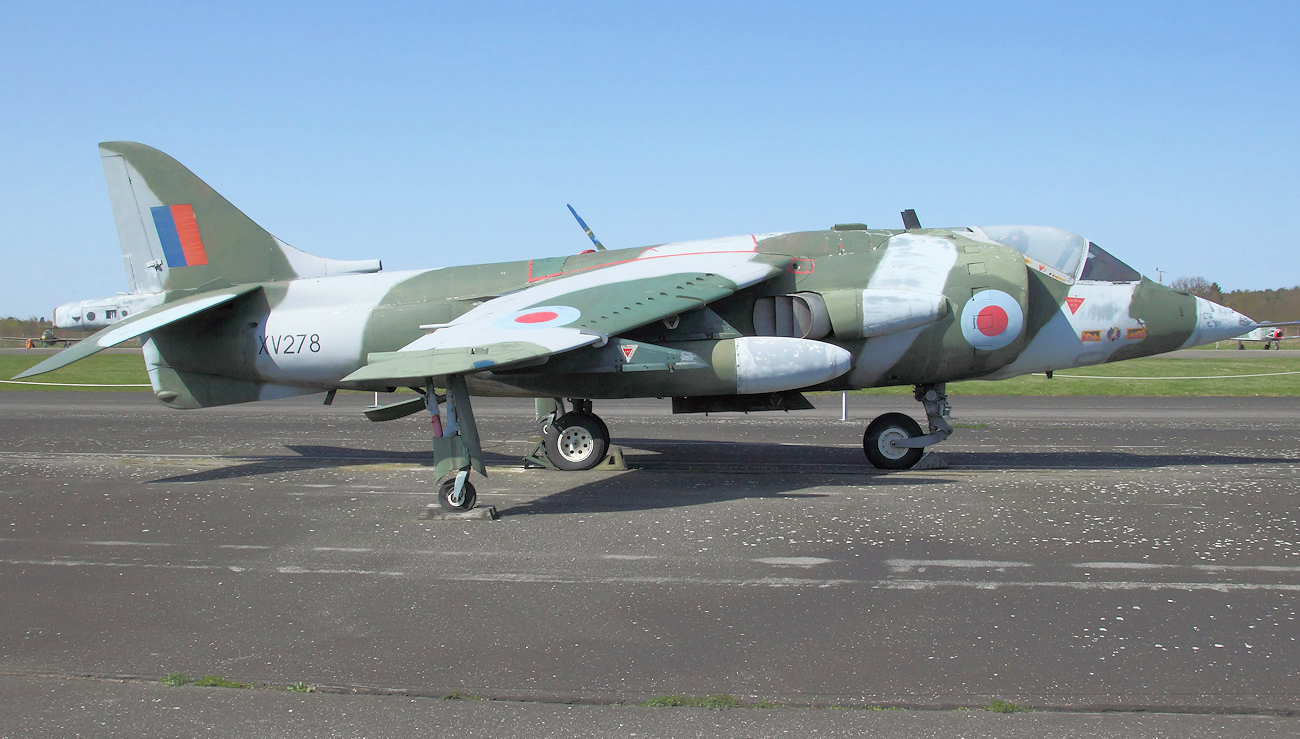 Hawker Siddeley Harrier - Kampfflugzeug