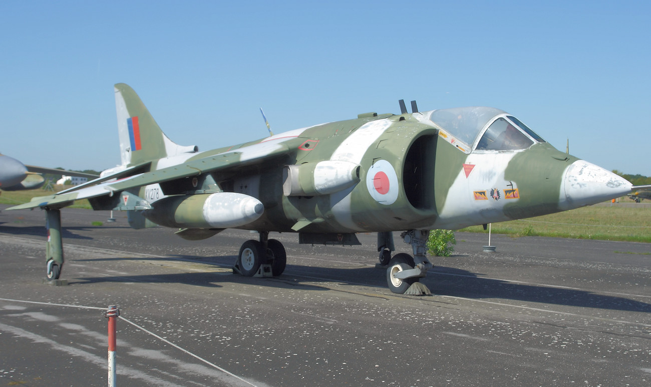 Hawker Siddeley Harrier - Senkrechtstarterflugzeug